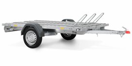 SyStema 251x128cm geremde en ongeremde motoraanhangwagen SyStema 251x128cm geremde en ongeremde motoraanhangwagen