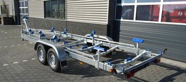 Boottrailer 780x221cm 3500kg, nu met Gratis Optie pakket Boottrailer 780x221cm 3500kg, nu met Gratis Optie pakket
