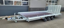 Machinetransporter 480x180cm - 3500kg - Drieasser - 3x 1350kg as Machinetransporter 480x180cm - 3500kg - Drieasser - 3x 1350kg as