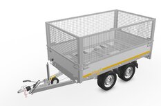 260x150cm elektrische kipper beschikbaar van 2000kg tot 2700kg met loofrekken 260x150cm elektrische kipper beschikbaar van 2000kg tot 2700kg met loofrekken