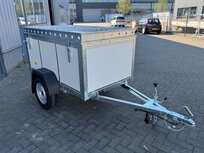 175x100cm bagagewagen met GRATIS OPTIE-PAKKET en COC - Witte PPL beplating 175x100cm bagagewagen met GRATIS OPTIE-PAKKET en COC - Witte PPL beplating